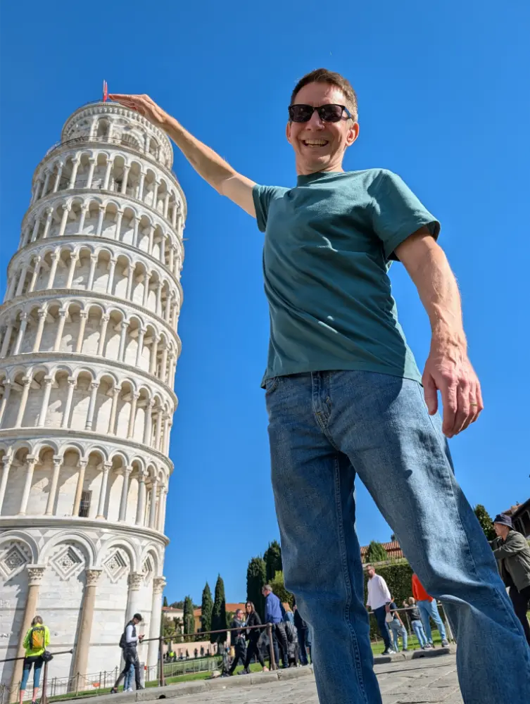 38-Day Europe Trip - Florence, Pisa - Leaning Tower of Pisa
