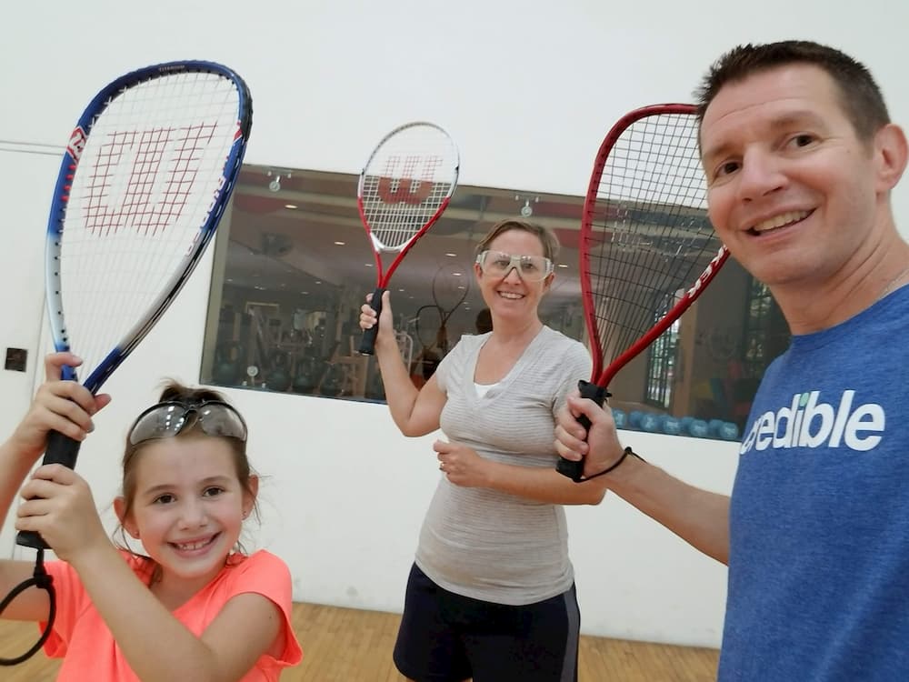 5 Things I Wish We Were Doing Again in Panama - Playing Racquetball