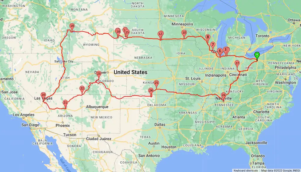 Planning a Road Trip… Learning From 3 Simple Mistakes - Our 2022 Road Trip Plan