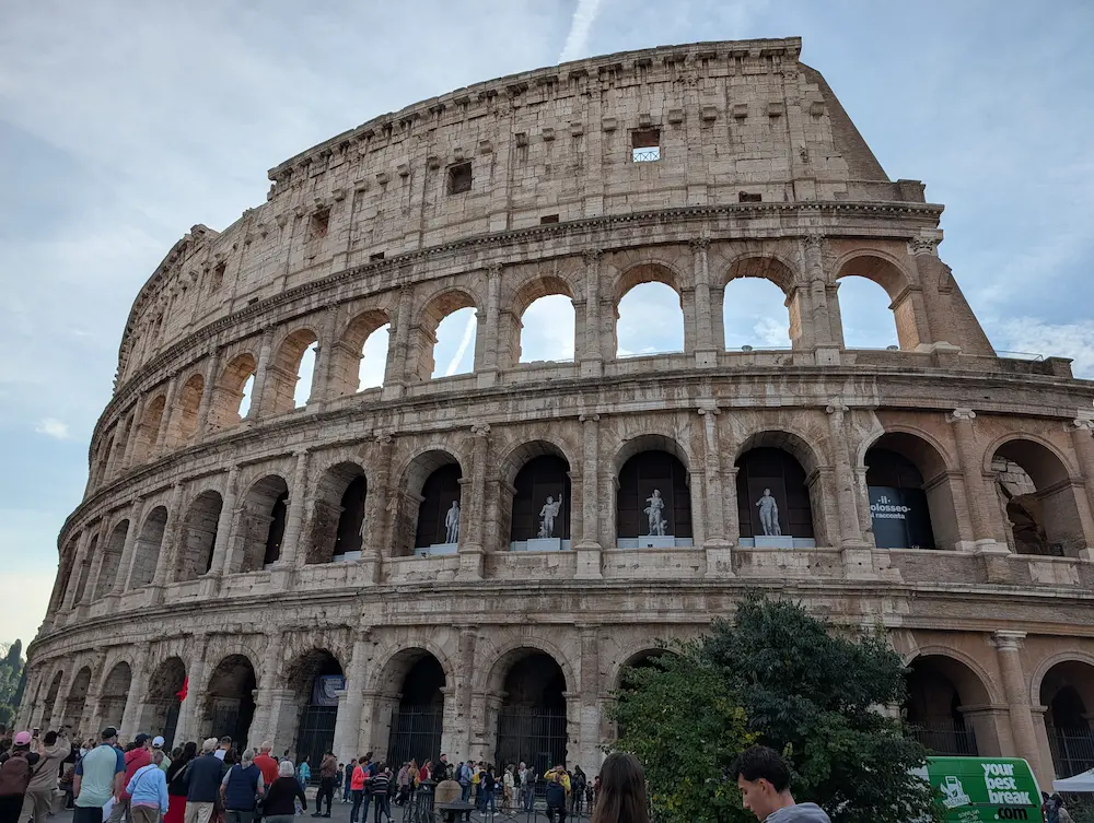 38-Day Europe Trip - The Colosseum in Rome