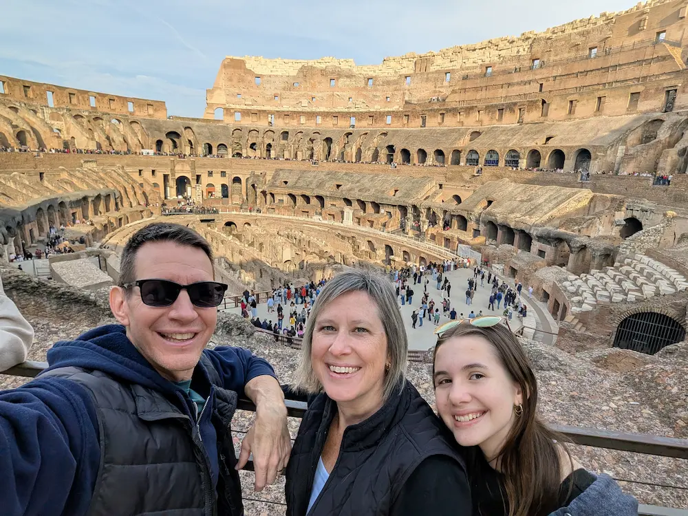 38-Day Europe Trip - The Colosseum in Rome