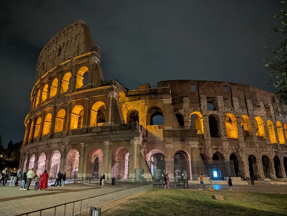 38-Day Europe Trip - The Colosseum in Rome