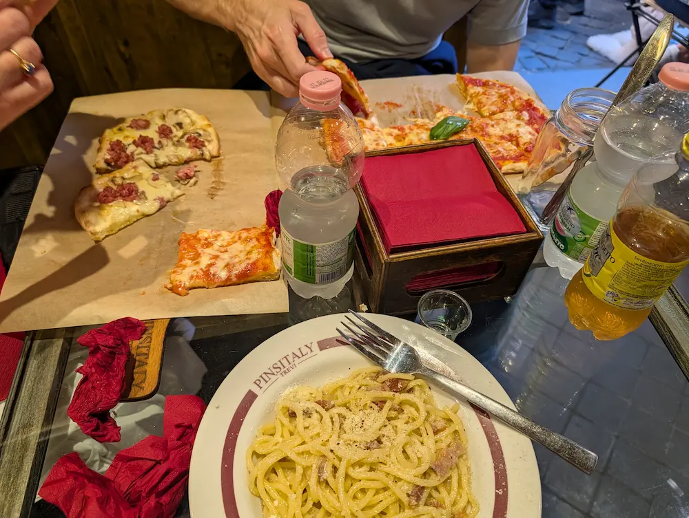 38-Day Europe Trip - Lunch in Rome
