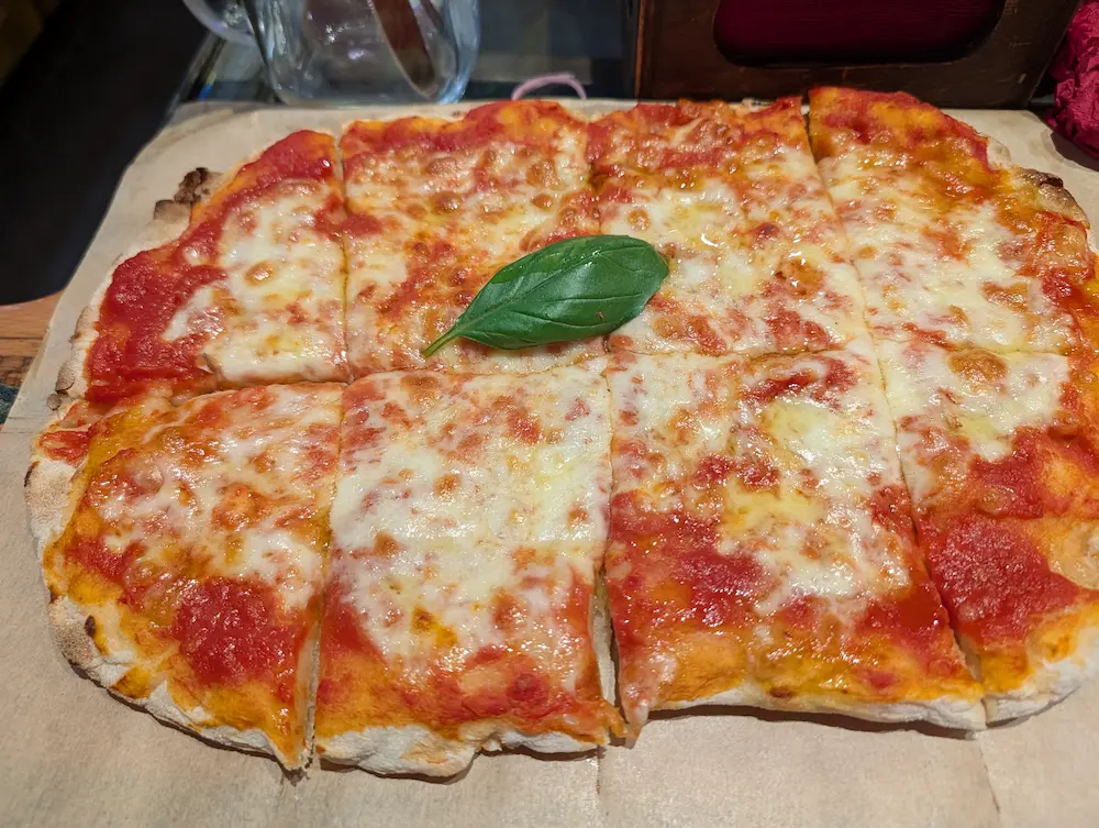 38-Day Europe Trip - Pizza in Rome