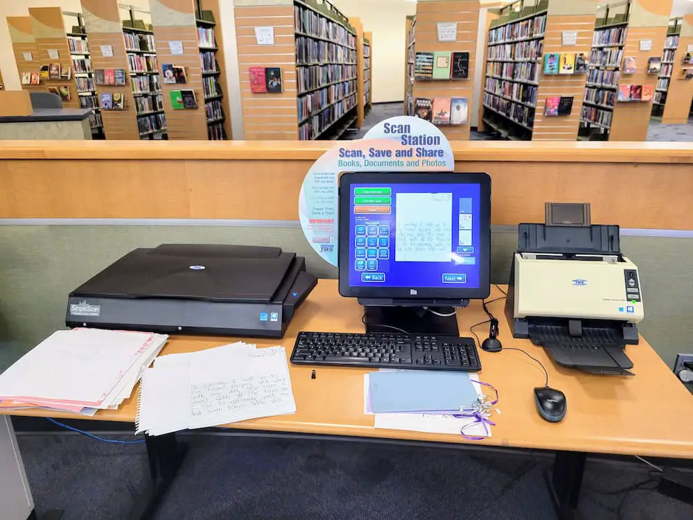 10 Secret Library Resources That Can Save You a Ton of Dough! - Scan station