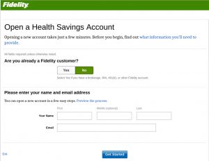 Open a Health Savings Account