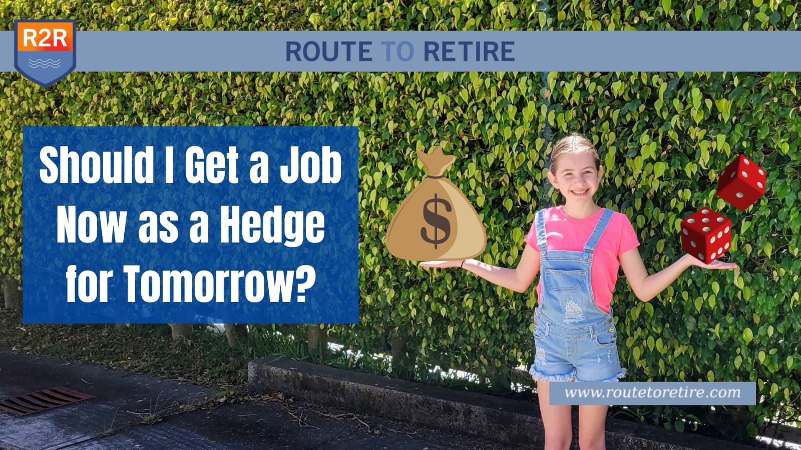 Should I Get a Job Now as a Hedge for Tomorrow?