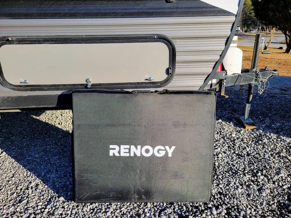 Our 9-Month RV Adventure: The 55+ Essential Items We Bought for the Road - Solar panel briefcase