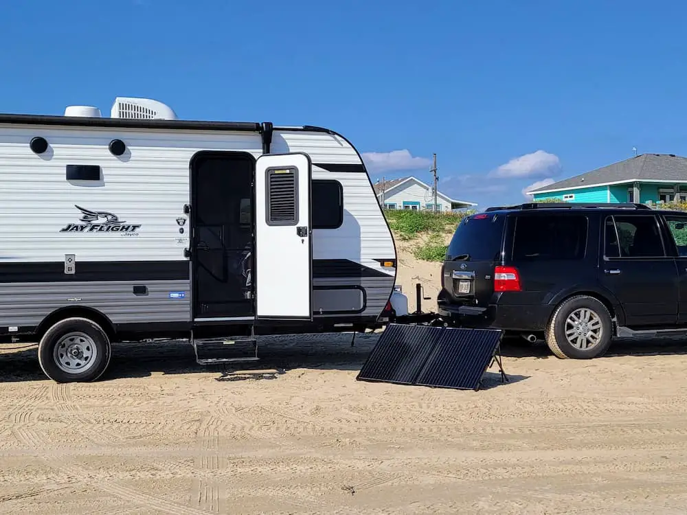Our 9-Month RV Adventure: The 55+ Essential Items We Bought for the Road - Solar panel briefcase