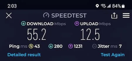 Speed Test