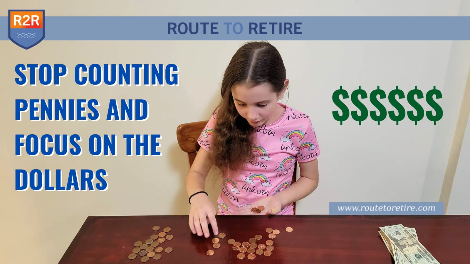 Stop Counting Pennies and Focus on the Dollars