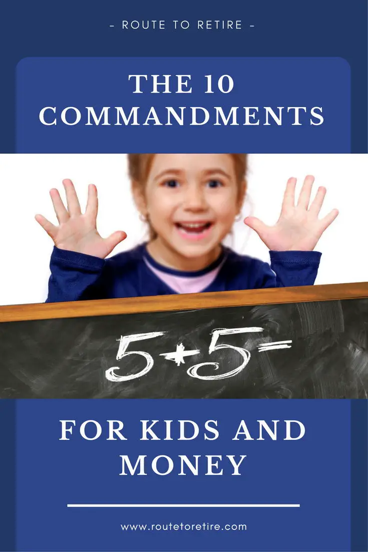 The 10 Commandments for Kids and Money