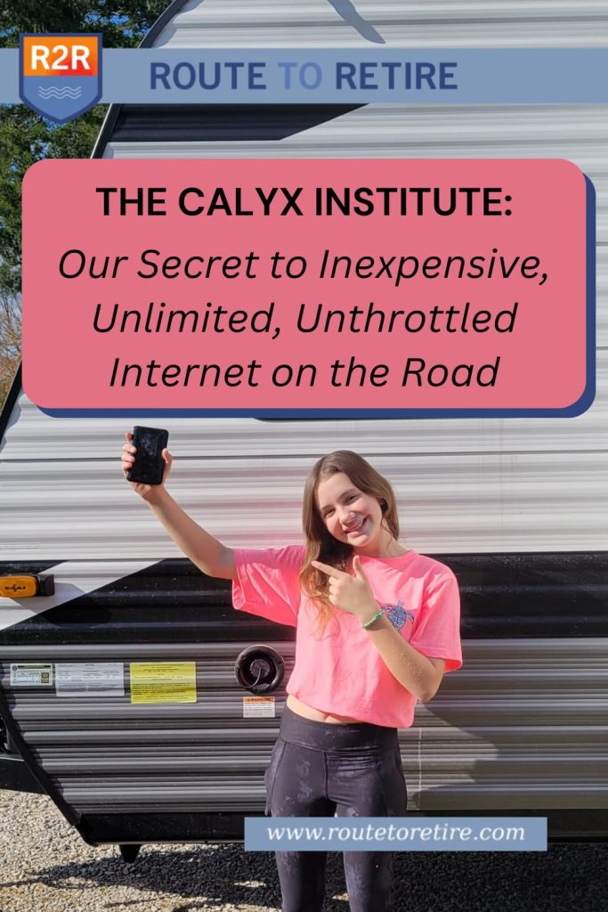 The Calyx Institute: Our Secret to Inexpensive, Unlimited, Unthrottled Internet on the Road