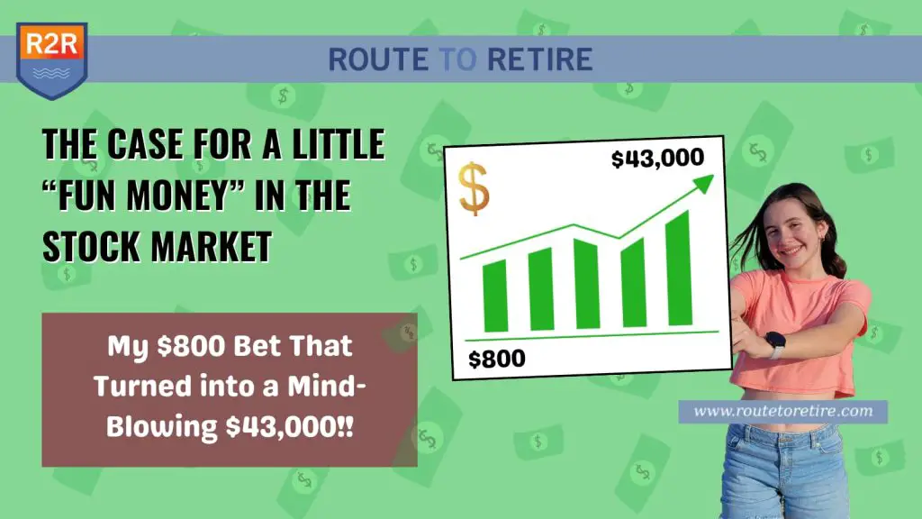 The Case for a Little "Fun Money" in the Stock Market - My $800 Bet That Turned into a Mind-Blowing $43,000!!