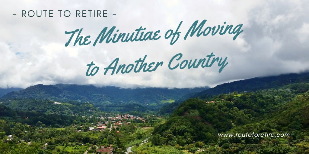 The Minutiae of Moving to Another Country