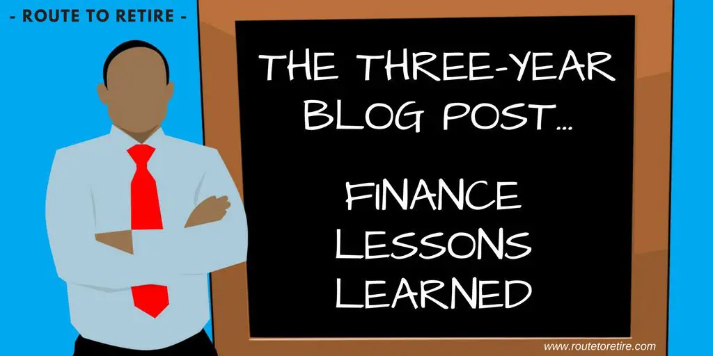The Three-Year Blog Post... Finance Lessons Learned
