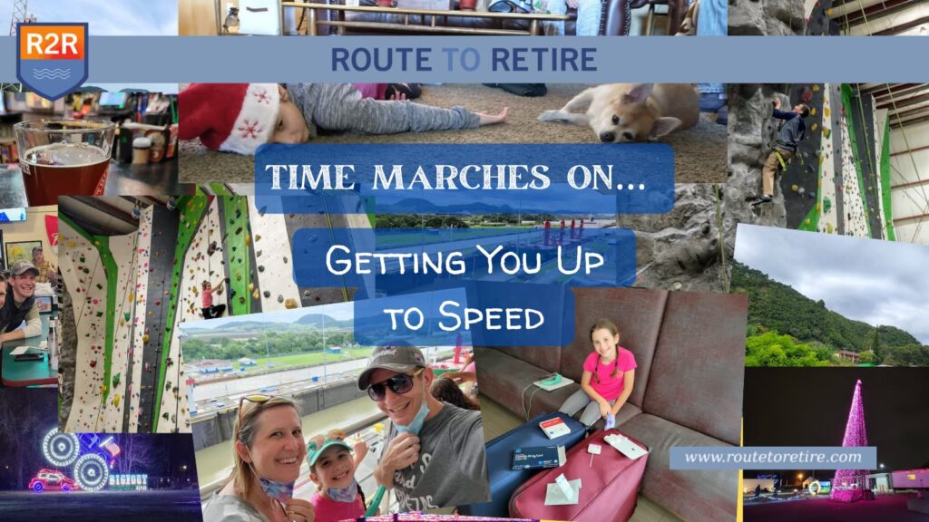 Time Marches on… Getting You Up to Speed