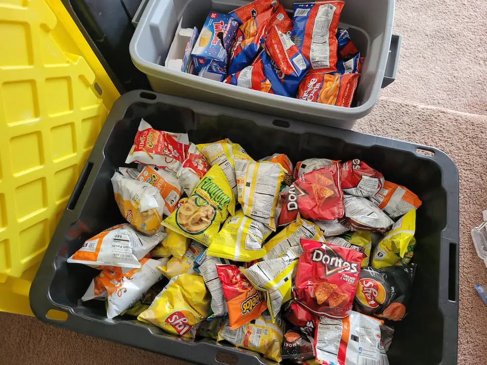 Atomic Habits – The Powerful Keys to Making Changes That Stick - Totes filled with Chips
